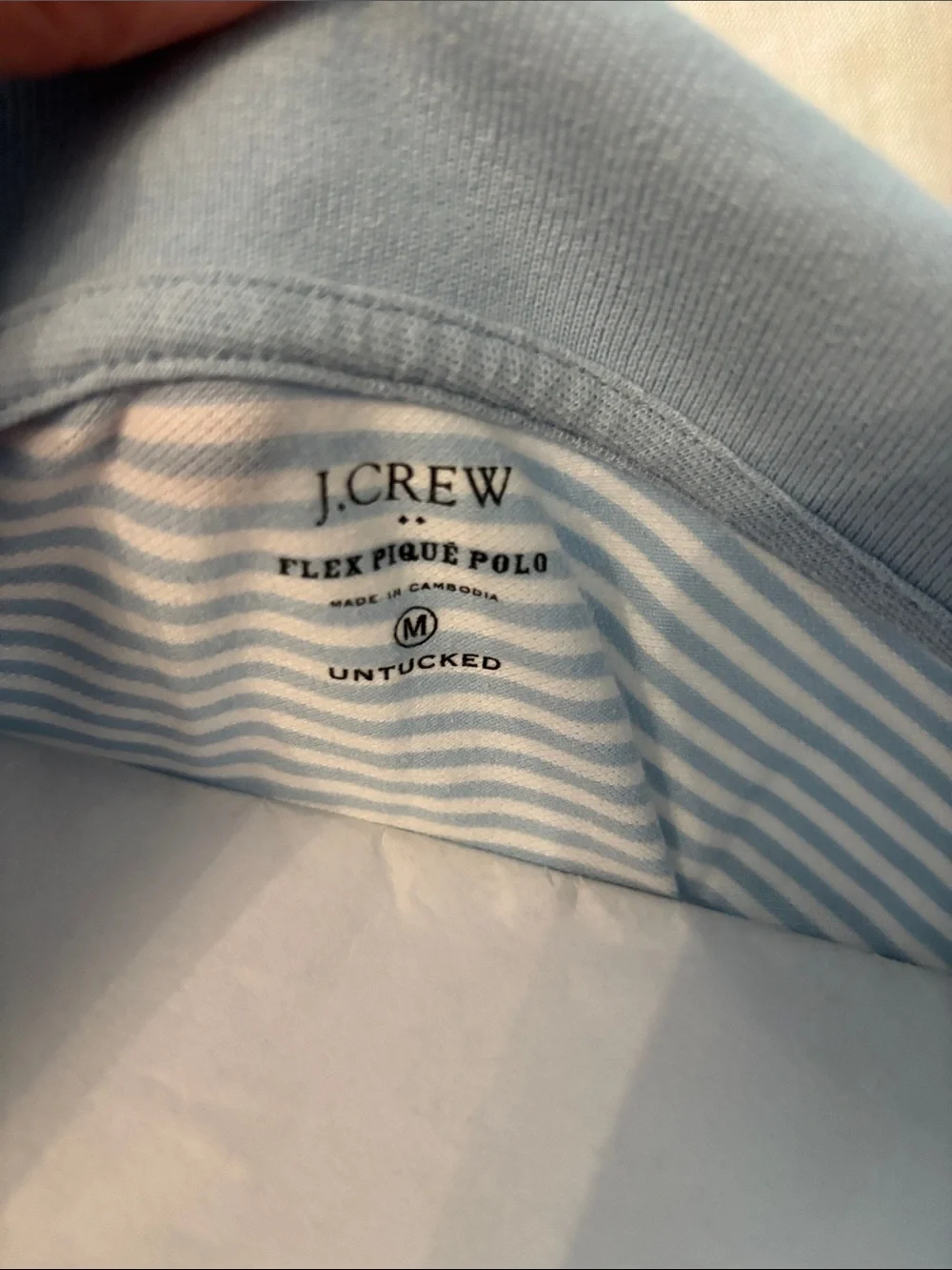J. Crew light blue